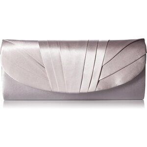 ❤️Angel Satin Tuxedo Flap Evening Clutch for Women